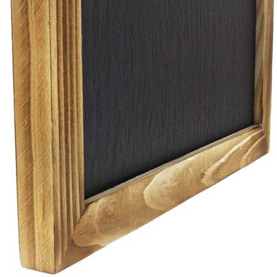 Moderne stijl krijt Blackboard Hanging Menu Houten Plain Color Pine Hout voor koffiewinkels