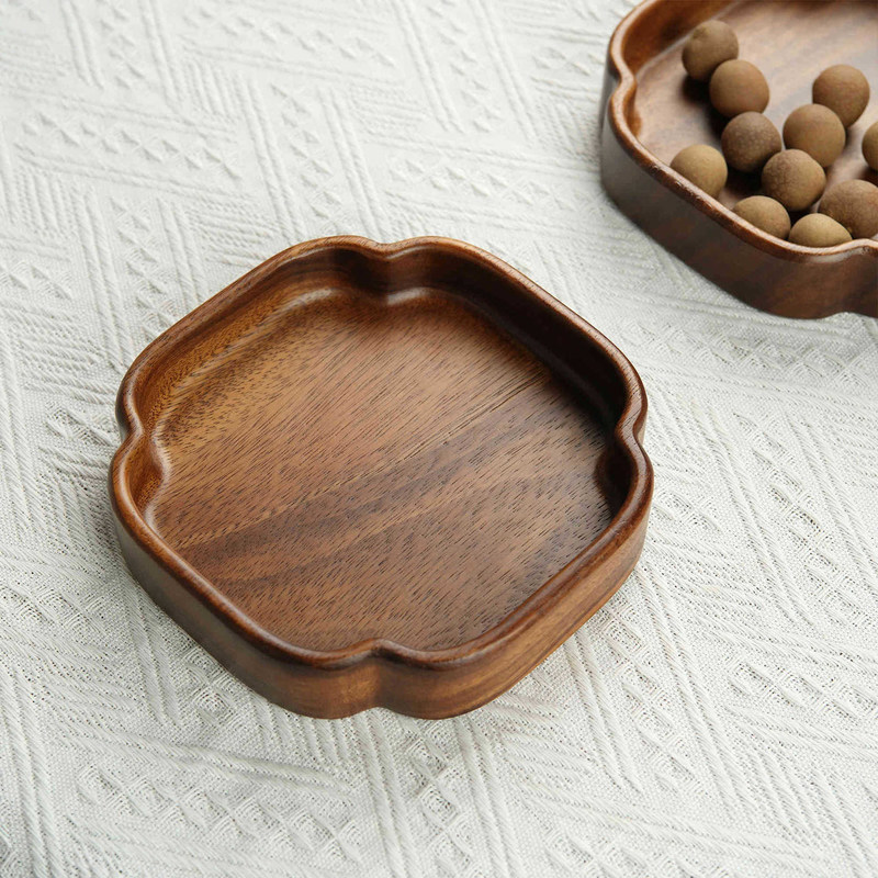 Gepersonaliseerde noten doos druiven plaat bedienende dienblad voor Zuid-Amerikaanse Walnoten verbrand drukken