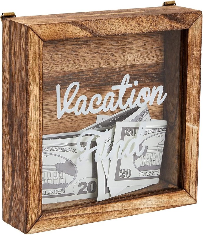 Concurrentieel Brandstijl Houten Vakantiefonds Doos voor milieubesparing Piggy Bank