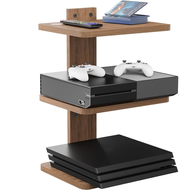 Op maat gemaakte tv-plank voor dvd-spelers kabelboxen routers gameconsoles