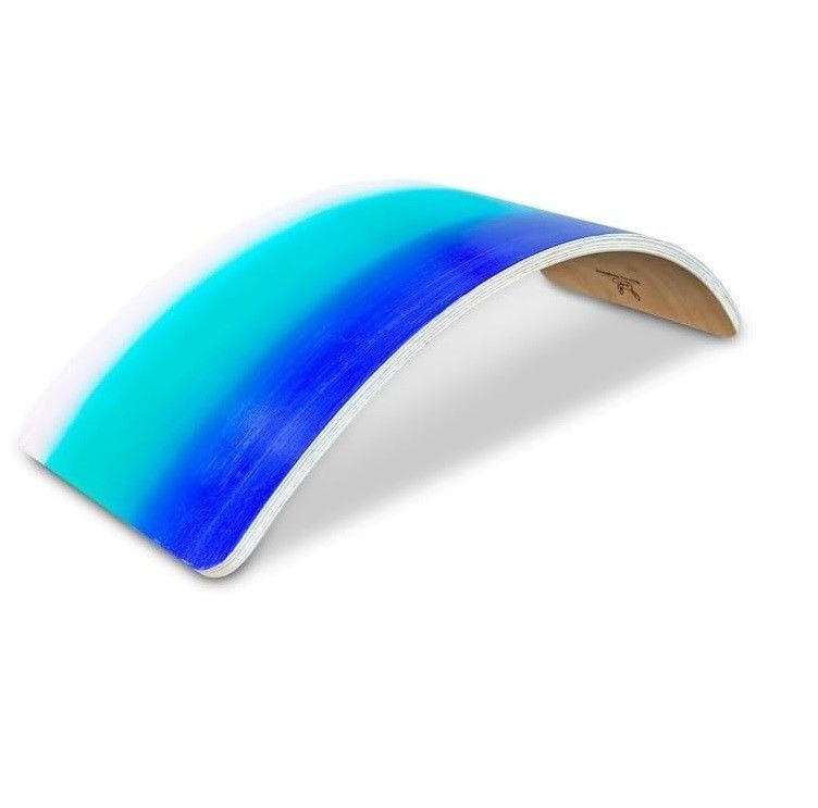 Gepersonaliseerd logo hout wobble board set van 2 voor volwassenen in de sportschool en surfen Montessori spel