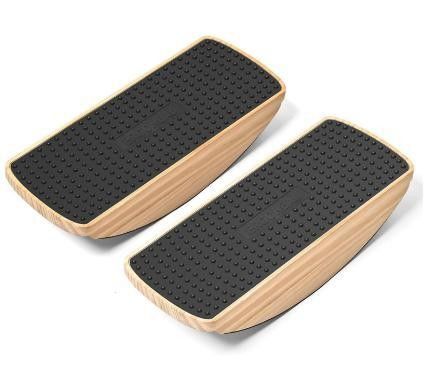 OEM ODM Acceptabele kantoor-thuis anti-slip vermoeidheid mat met houten wobble board