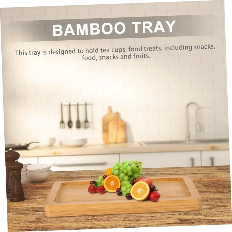 Huisdekoratie Custom 4pcs Houten palletbakken voor voedsel bedienen en displaybakken