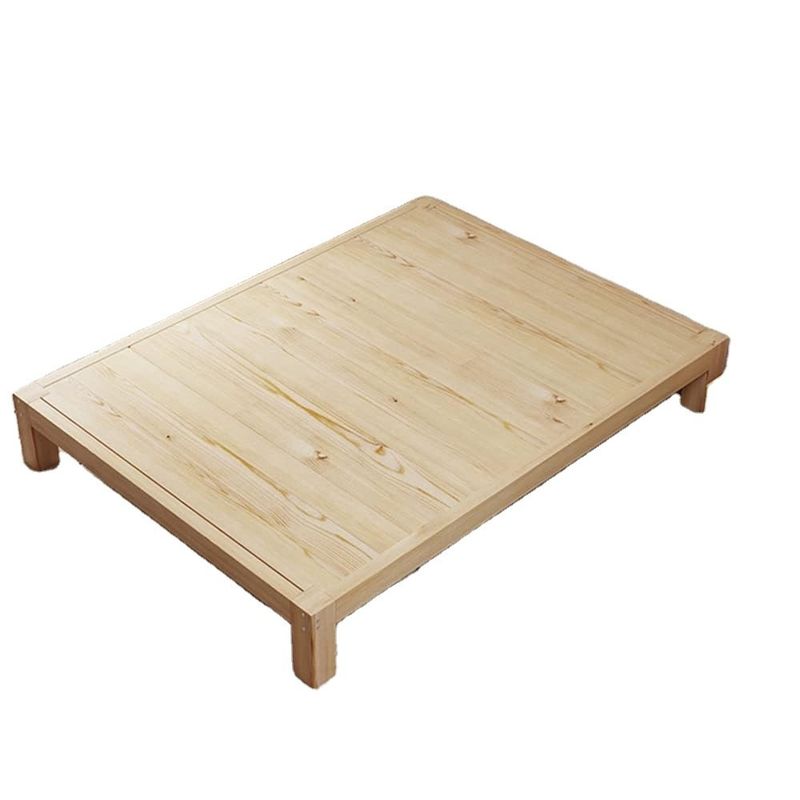Standaard houten bed frame met aangepast voordeel