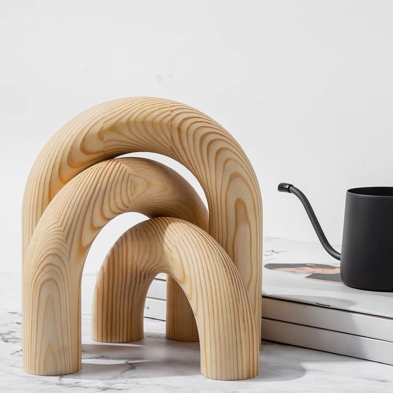Europa Regionaal kenmerk Houten knoop keten link decor voor Home Office woonkamer decoraties