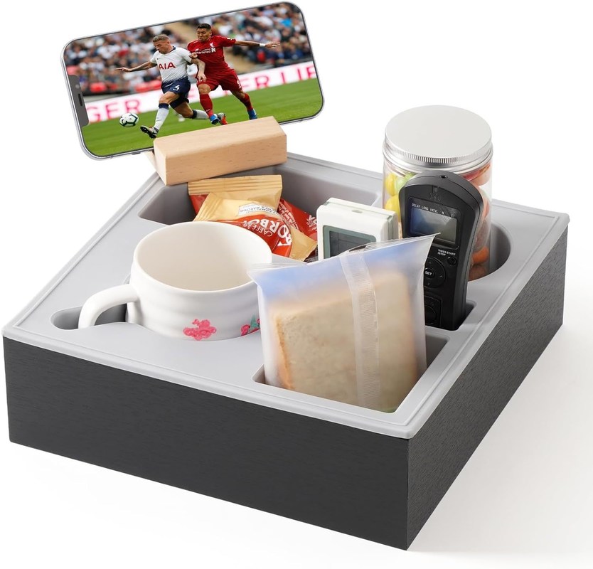 Silikone houten bank Caddy organisator voor waterdichte bank Auto Aanvaarding van op maat gemaakte bestelling