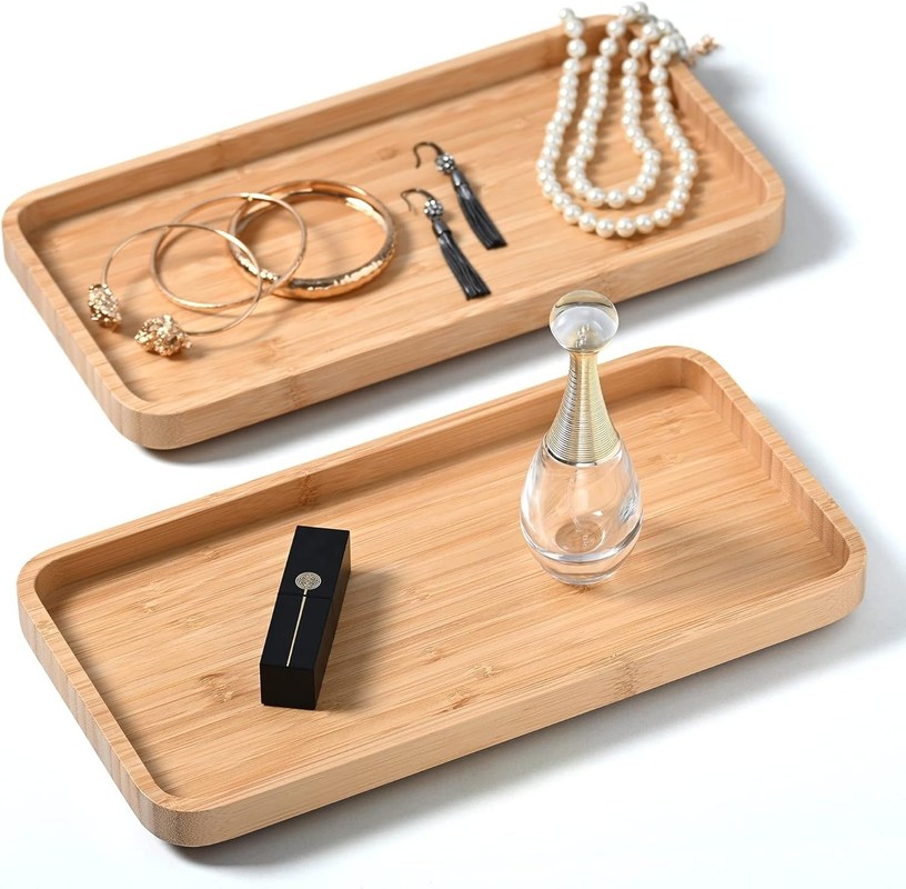 Warm moderne biologische stapelbare bamboe serveerbak voor thee kom gratis monster kosten