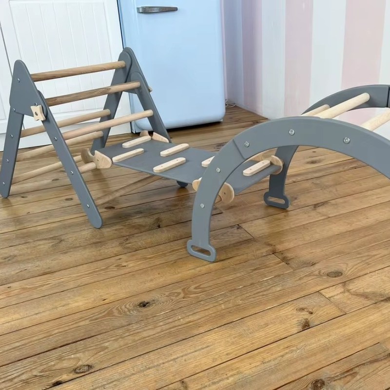 Montessori klimsets voor peuters Indoor driehoek klimmer in uw keuze van kleur