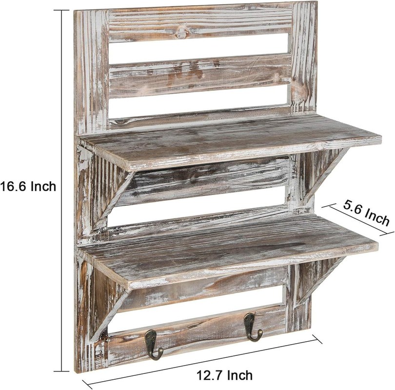 Moderne woonkamermeubilair Houten muurgebouwde planken