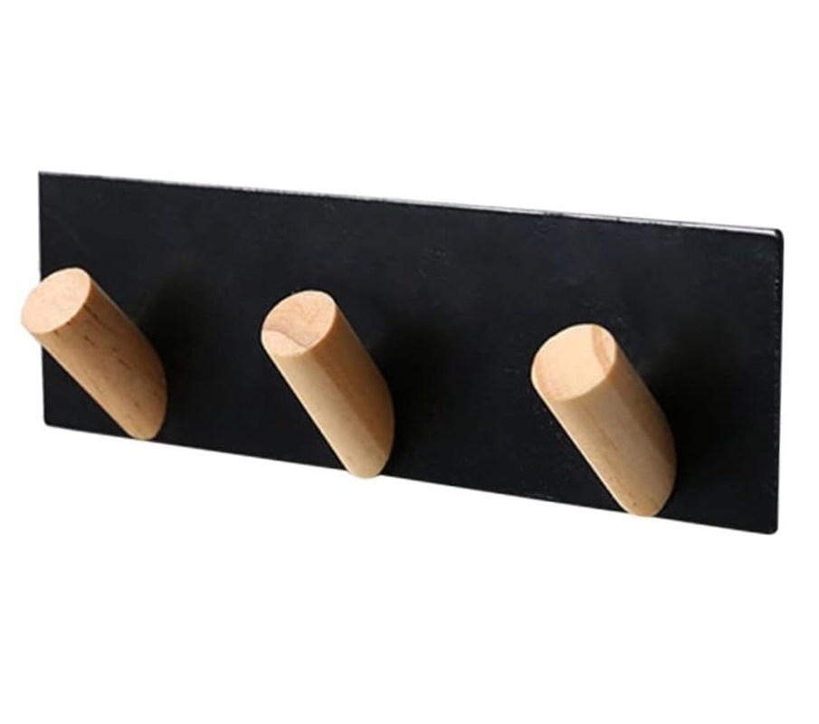 Rustieke muur gemonteerde sleutelhoek ijzeren plaat voor kantoorgebouw 7,75" L x 7,75" W x 48,5" H