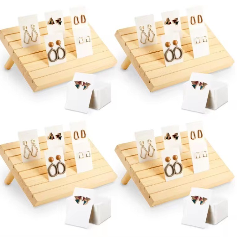 Functionele multifunctionele oorbelhouder voor georganiseerde sieraden display en opslag