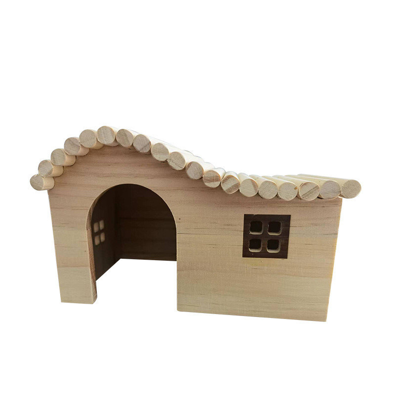 Geschenk Craft Dierenbed Industrieel Houten Ijs Huis voor Klimmen Lief natuurlijk hout