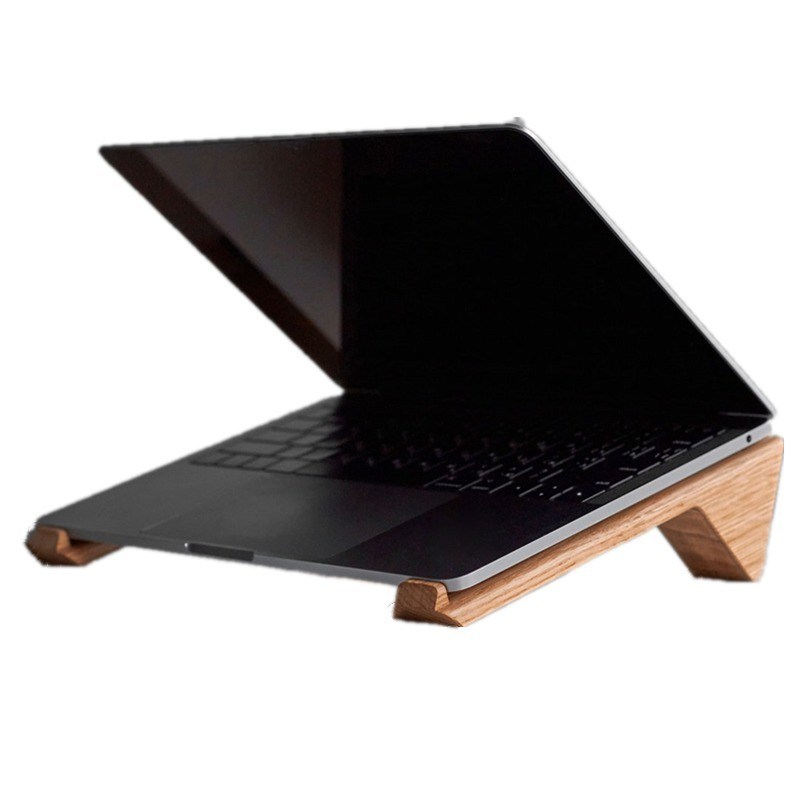Houten laptopstaand voor woonkamer