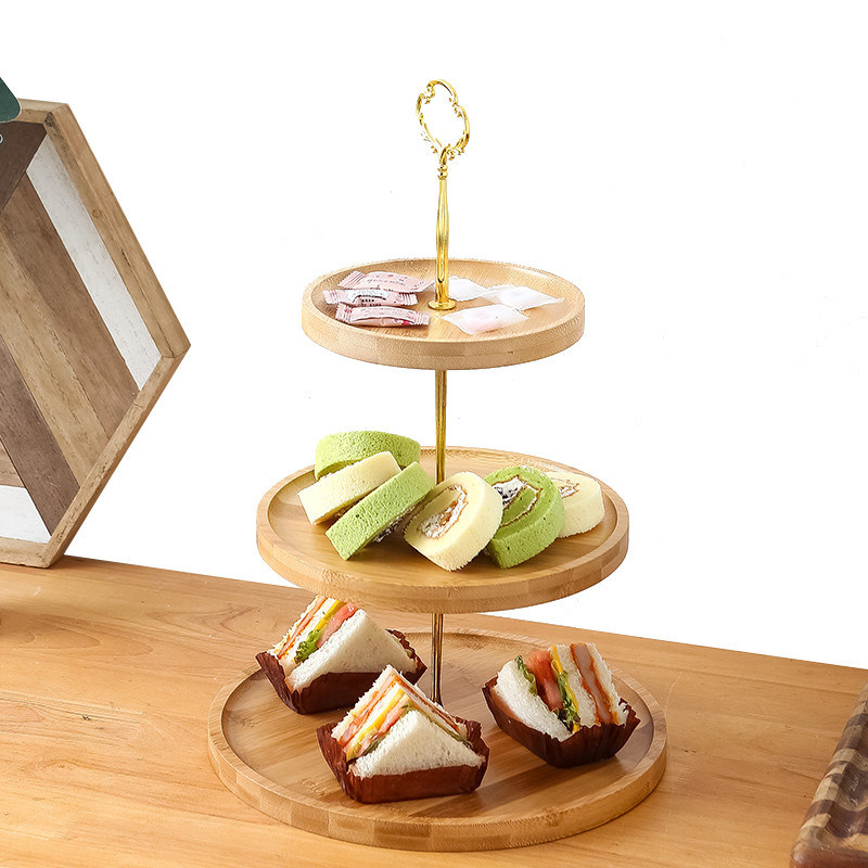 Custom handgemaakte natuurlijke hout ronde cake stand set voor bruiloft 8-10 inch gratis monster kosten