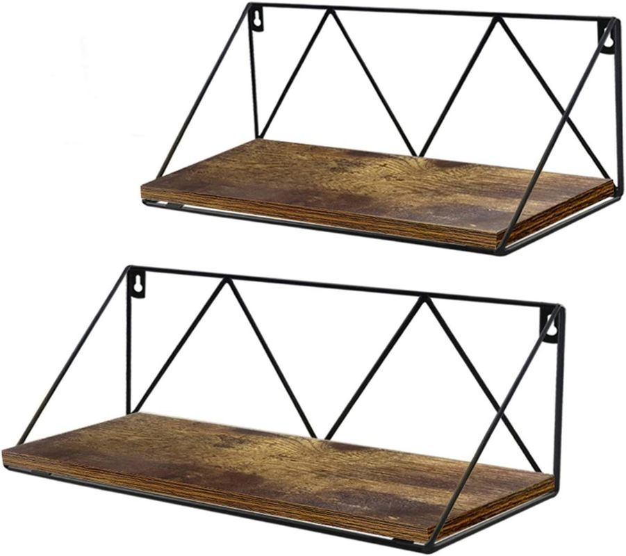 Verstelbare drijvende wandenplanken Set van 2 voor slaapkamer badkamer woonkamer Keuken en kantoor ruimtebesparend ontwerp