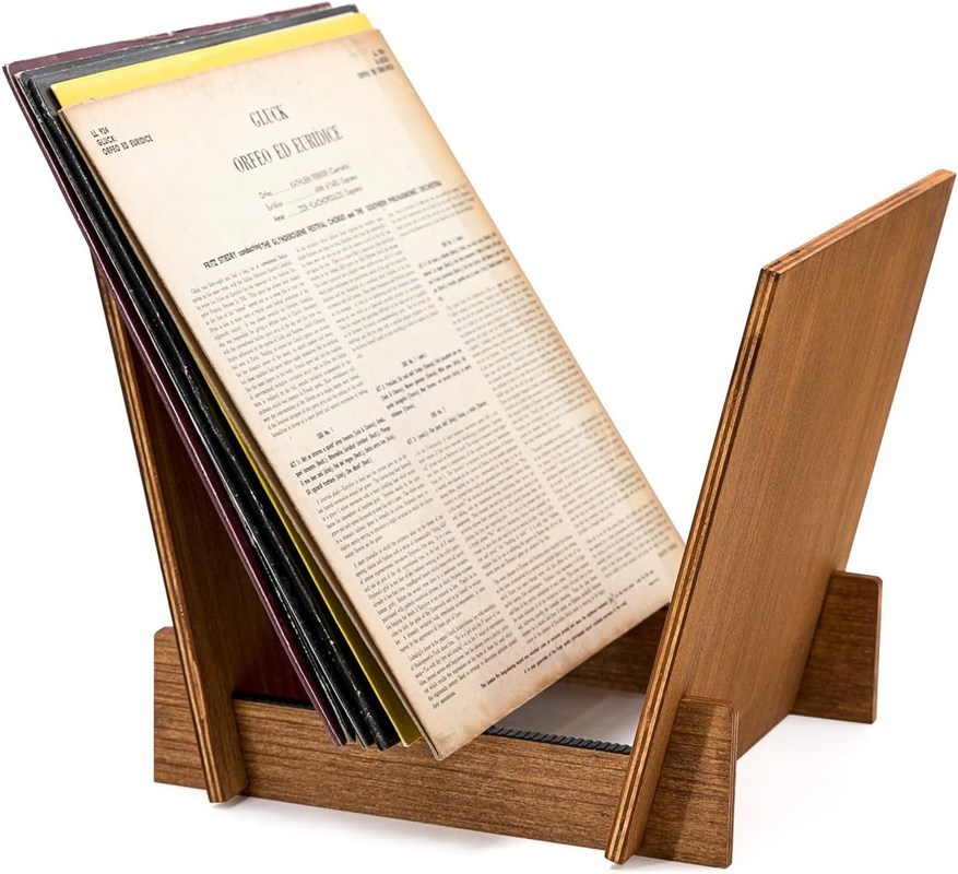 Niet-vouwbare rek voor LP vinyl platen albums opslag standaard platen display