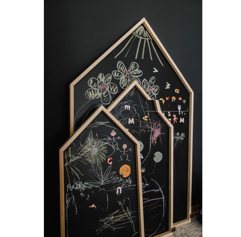 Montessori Stilte Tijd Activiteiten Kleuter Blackboard Tuin met Laser Engraving Printing