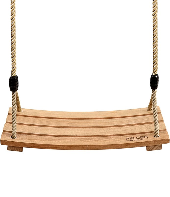 Gepersonaliseerd logo Acceptabele gym swing set voor kinderen Volwassen kinderen Houten boom swing stoel