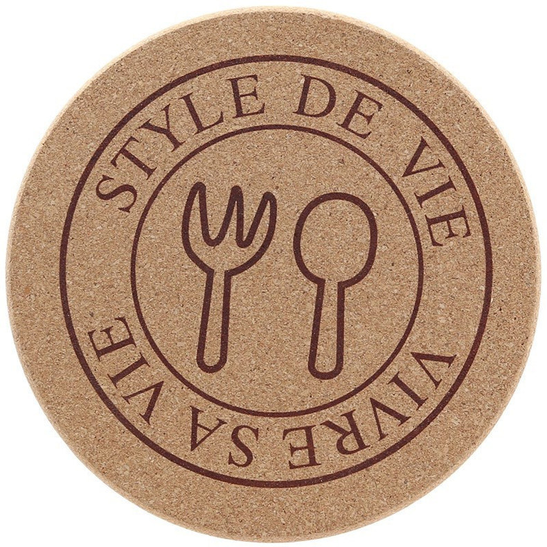 CLASSIC Design Cork Hout Cup Coasters voor voorraad Custom Constellation MDF Matten