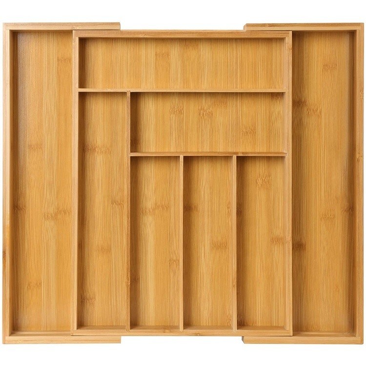 Verstelbare bestekbak voor messen Lepelvorken Gepersonaliseerd logo Acceptabele organisator