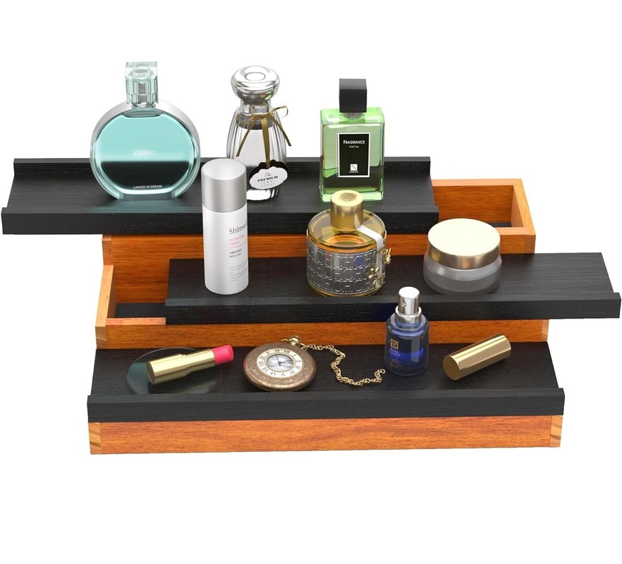 All-Season 3-Tier Köln Stand Organisator met verborgen opslagruimte en standend type