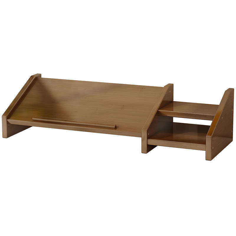 PC Laptop Riser met Houten Monitor Stand Multi-Angle Design en Custom Logo Desk Shelf Inclusief