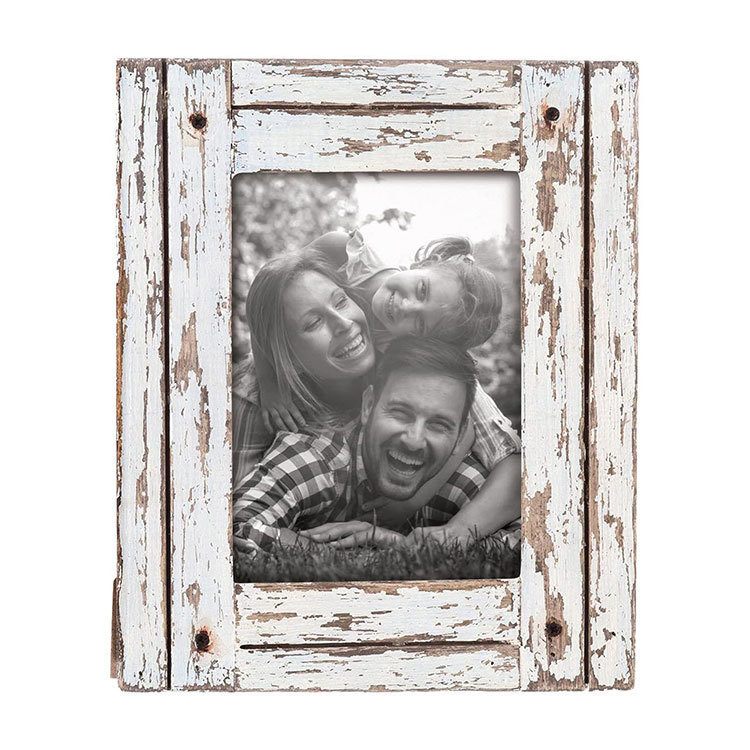 Rustieke houten muur gemonteerd of tafel-top stand vrijheid assortiment frame in maat